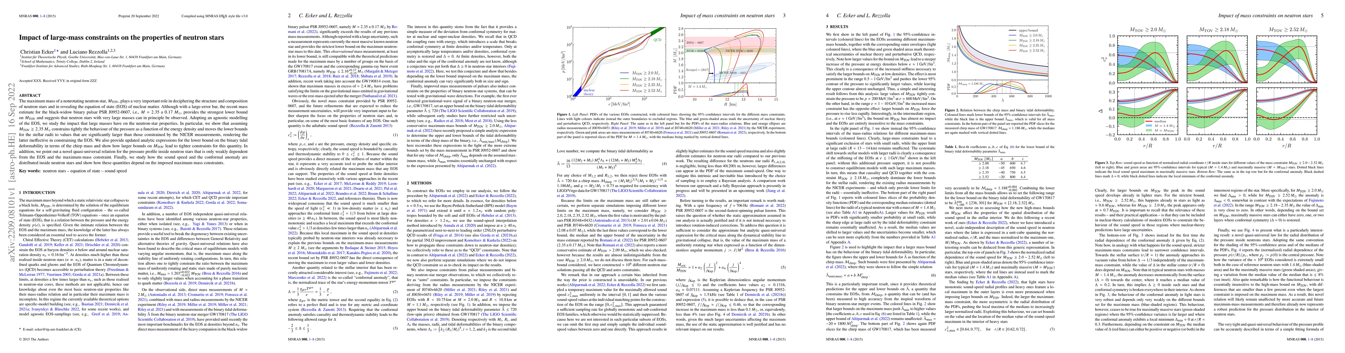 Thumbnail for Impact of large-mass constraints on the properties of neutron stars