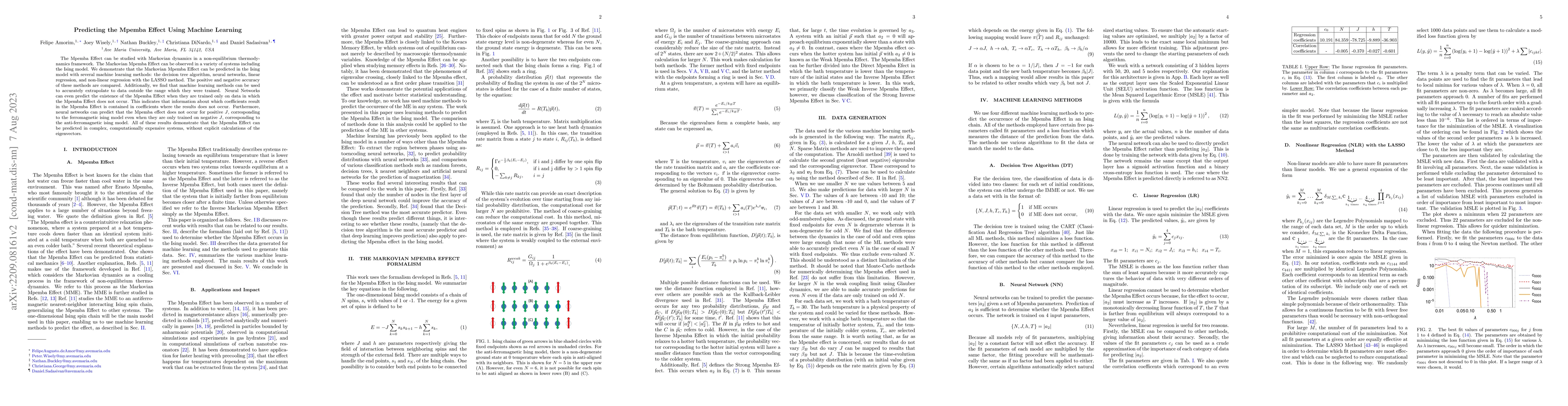 Thumbnail for Predicting the Mpemba Effect Using Machine Learning