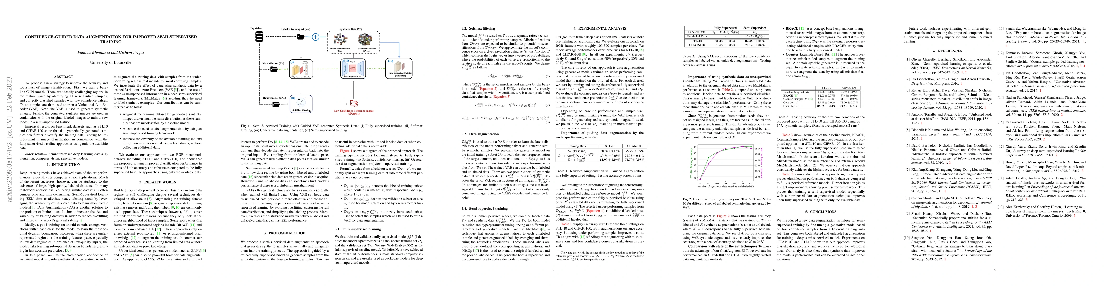 Thumbnail for Confidence-Guided Data Augmentation for Improved Semi-Supervised
  Training