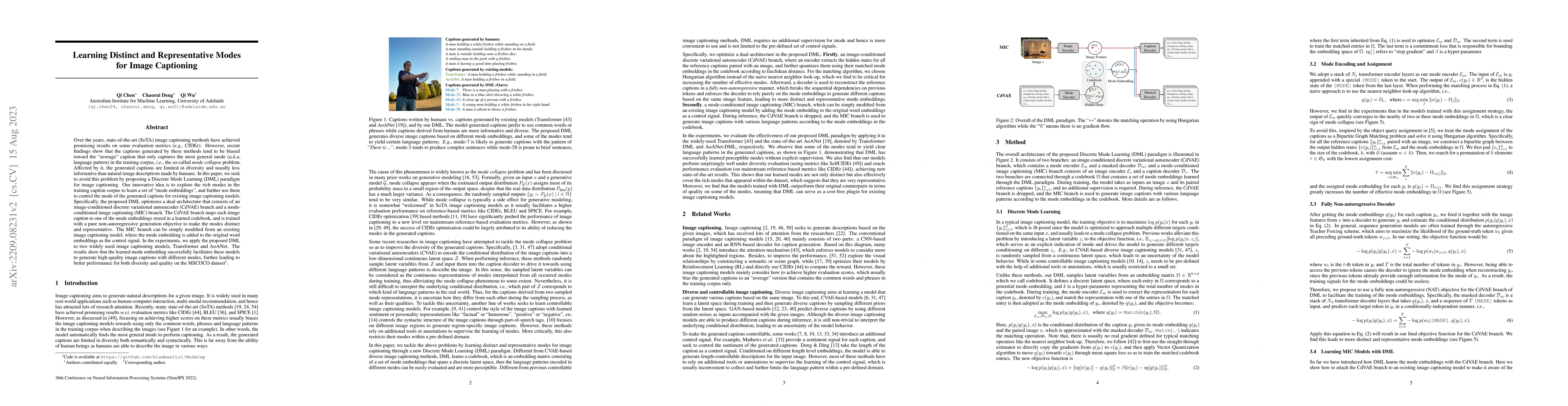 Thumbnail for Learning Distinct and Representative Styles for Image Captioning