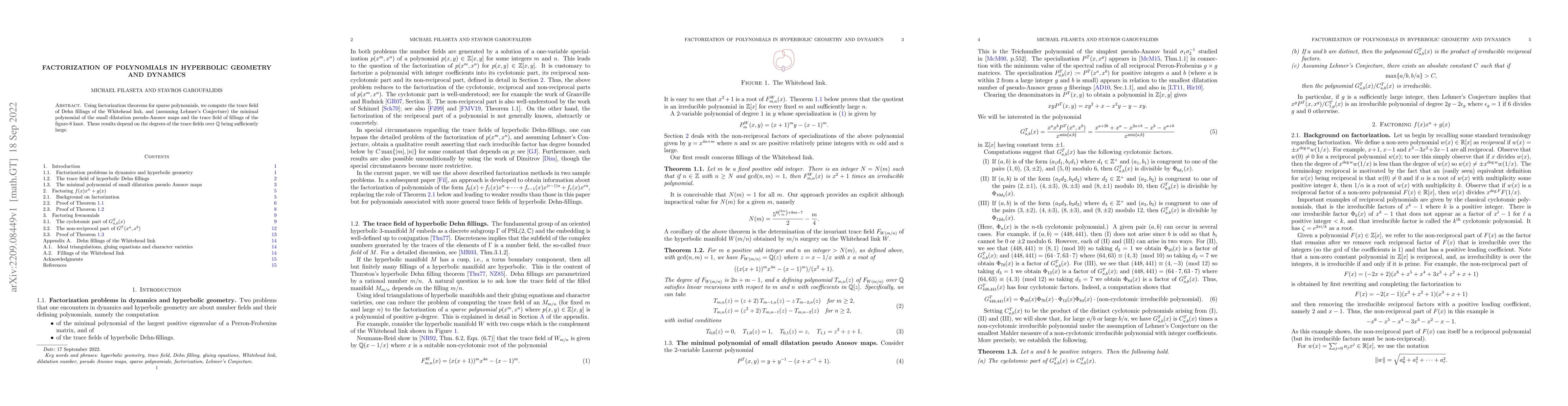Thumbnail for Factorization of polynomials in hyperbolic geometry and dynamics