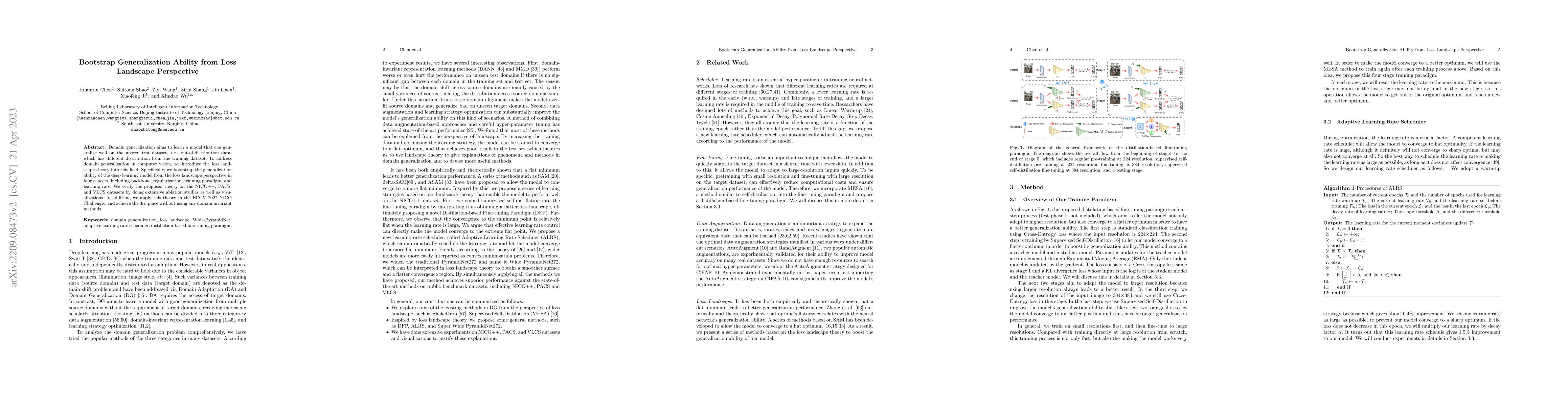 Thumbnail for Bootstrap Generalization Ability from Loss Landscape Perspective