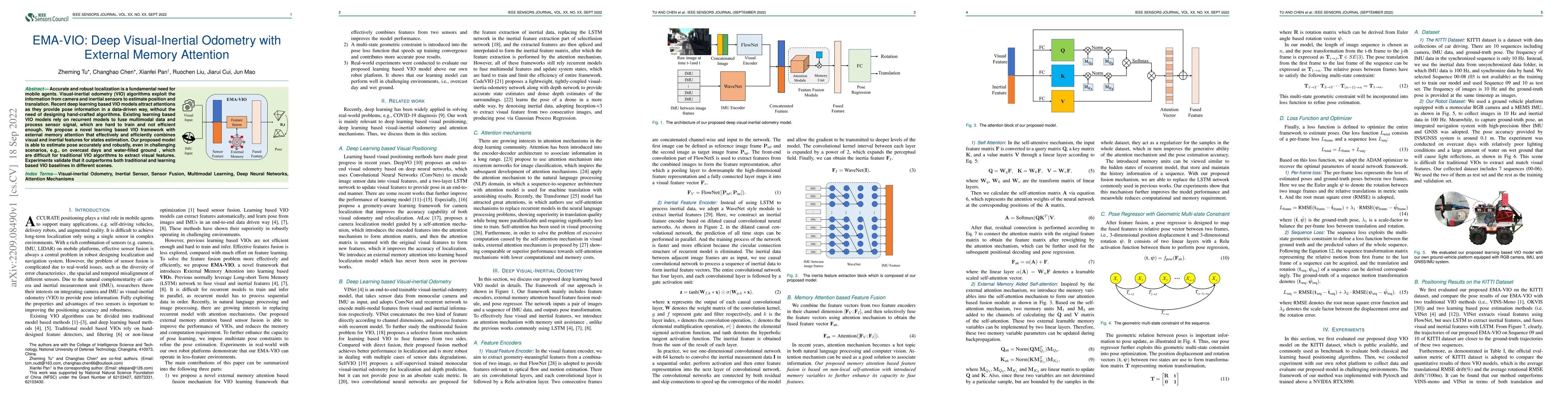 Thumbnail for EMA-VIO: Deep Visual-Inertial Odometry with External Memory Attention