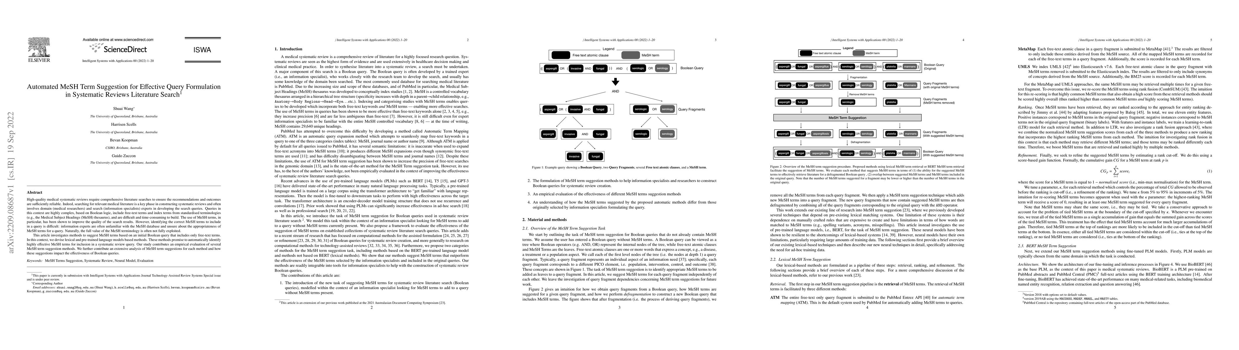 Thumbnail for Automated MeSH Term Suggestion for Effective Query Formulation in
  Systematic Reviews Literature Search