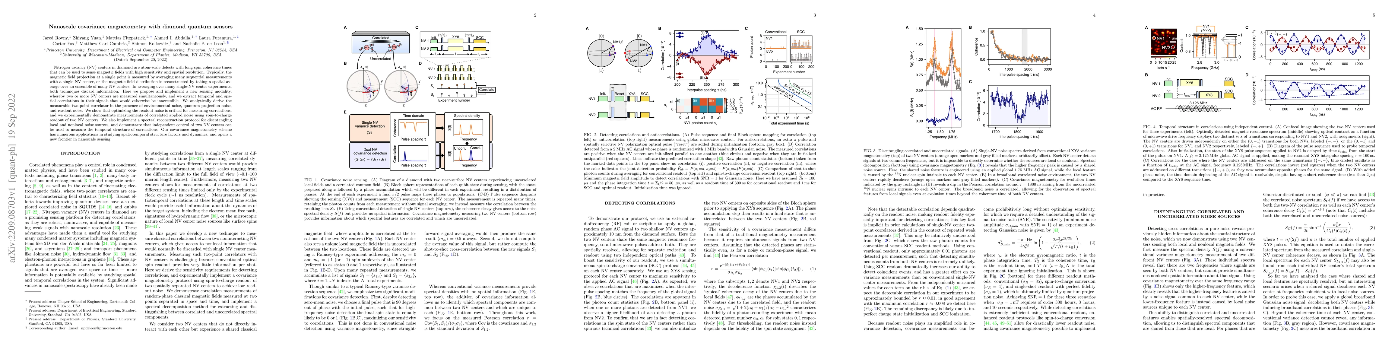 Thumbnail for Nanoscale covariance magnetometry with diamond quantum sensors
