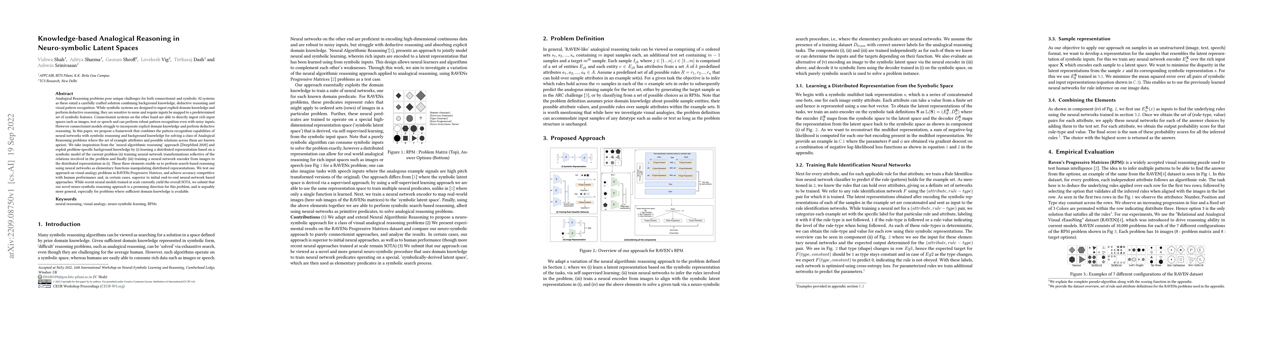 Thumbnail for Knowledge-based Analogical Reasoning in Neuro-symbolic Latent Spaces