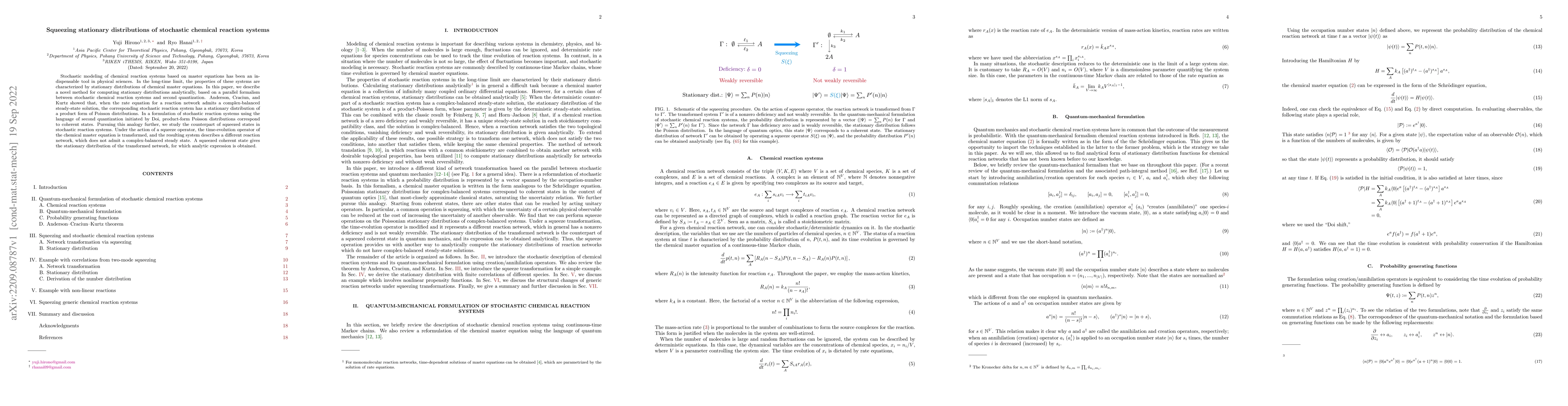 Thumbnail for Squeezing stationary distributions of stochastic chemical reaction
  systems