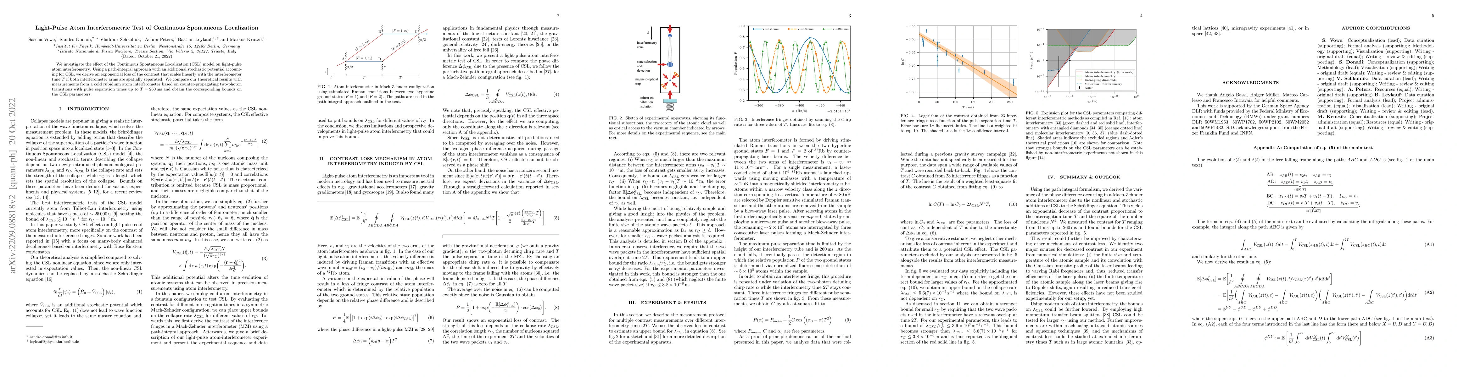 Thumbnail for Light-Pulse Atom Interferometric Test of Continuous Spontaneous
  Localization