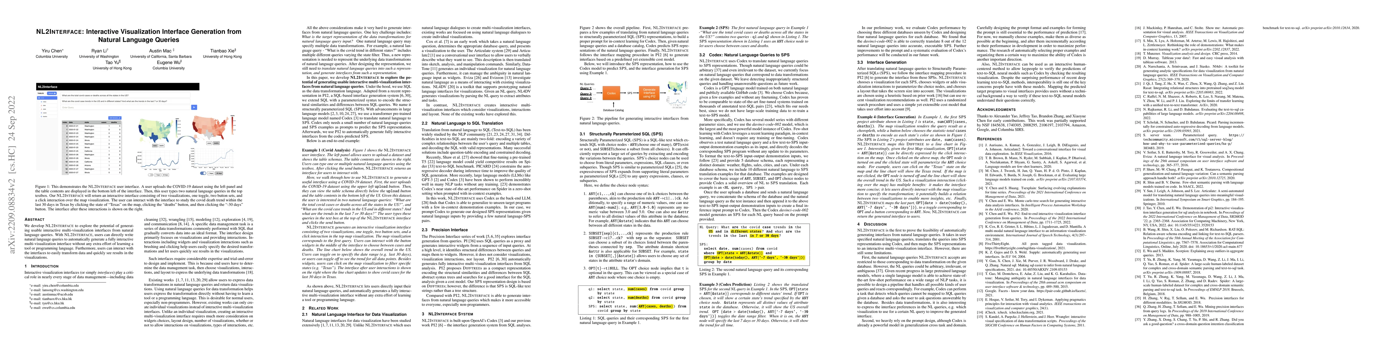 Thumbnail for NL2INTERFACE: Interactive Visualization Interface Generation from
  Natural Language Queries