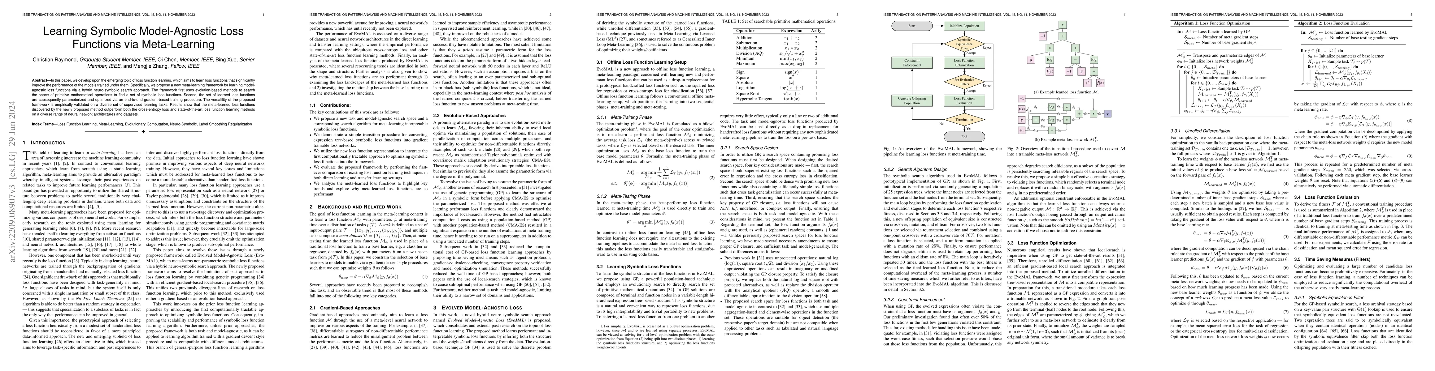 Thumbnail for Learning Symbolic Model-Agnostic Loss Functions via Meta-Learning