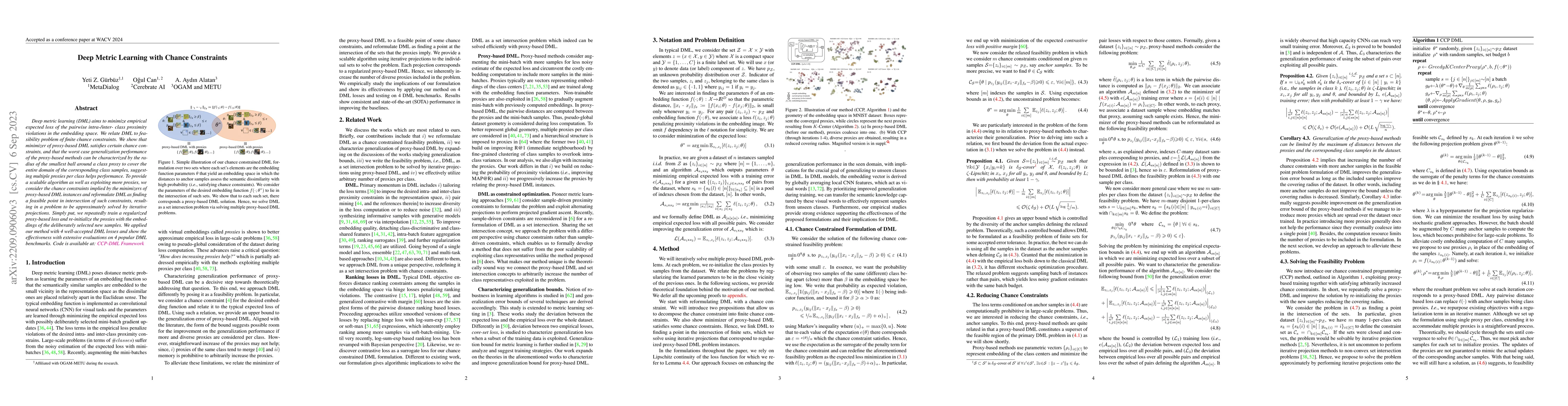 Thumbnail for Deep Metric Learning with Chance Constraints