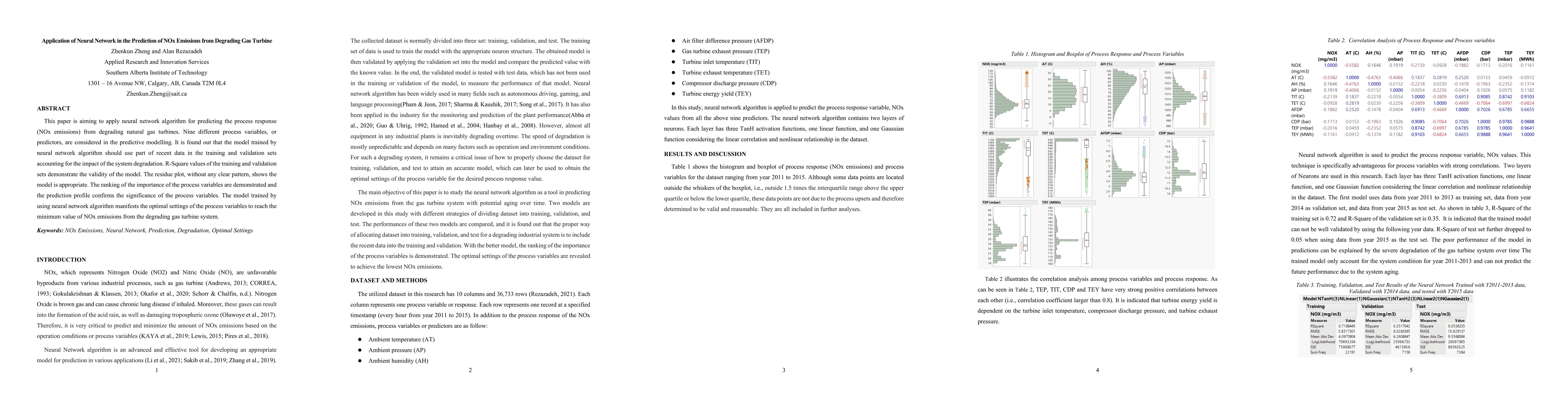 Thumbnail for Application of Neural Network in the Prediction of NOx Emissions from
  Degrading Gas Turbine