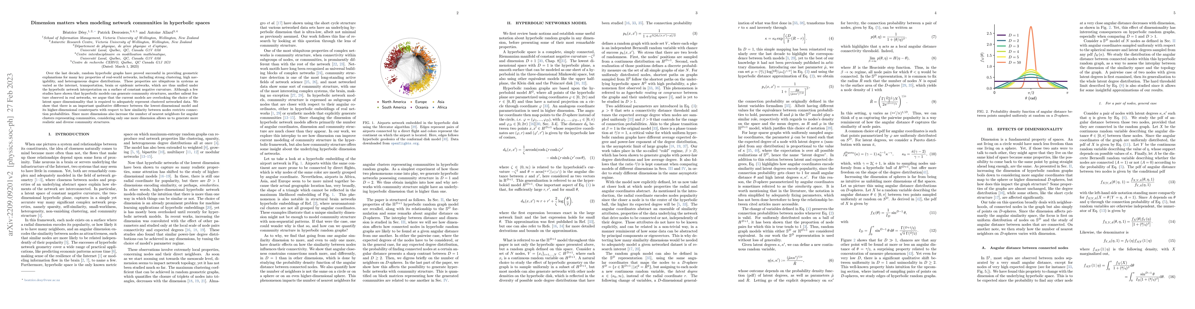 Thumbnail for Dimension matters when modeling network communities in hyperbolic spaces