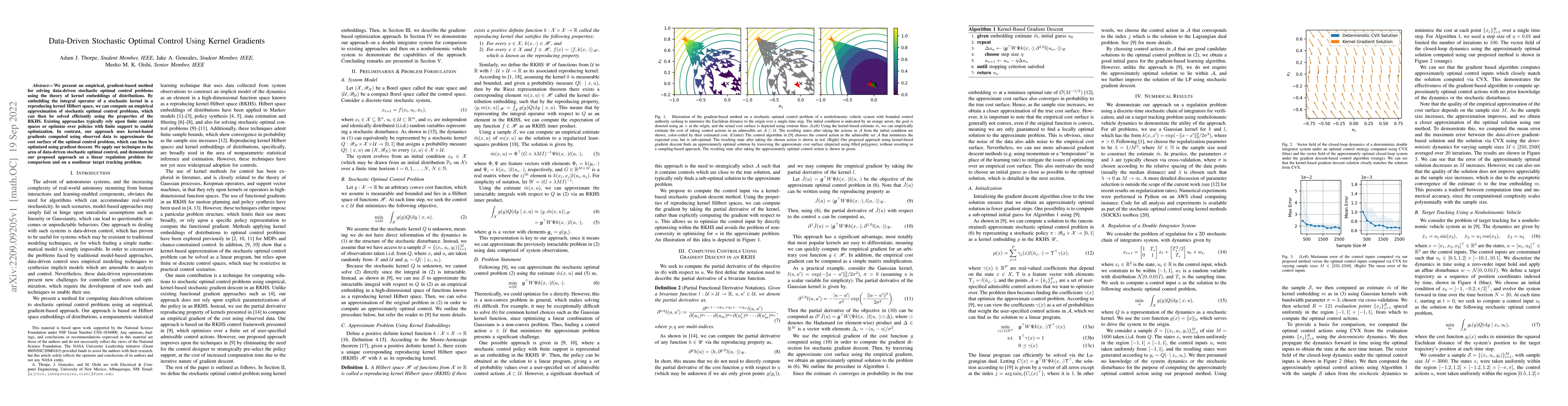 Thumbnail for Data-Driven Stochastic Optimal Control Using Kernel Gradients