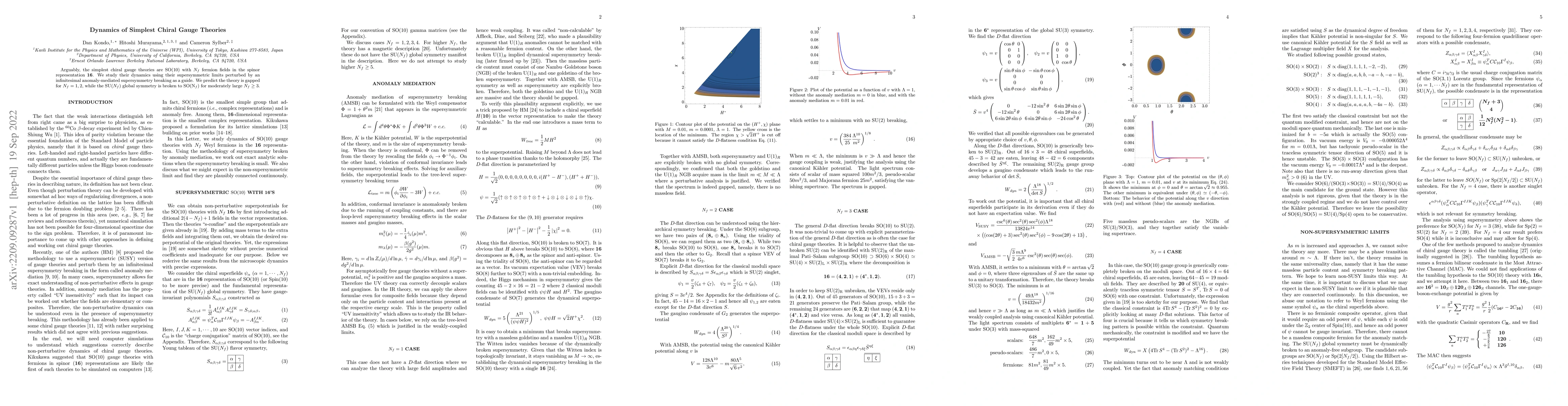 Thumbnail for Dynamics of Simplest Chiral Gauge Theories