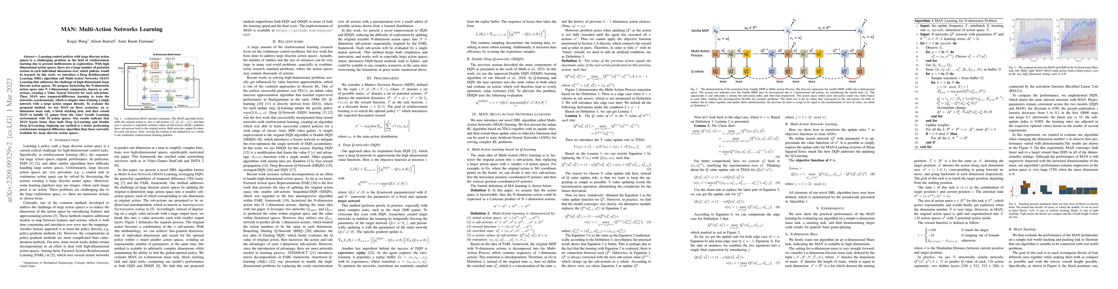 Thumbnail for MAN: Multi-Action Networks Learning
