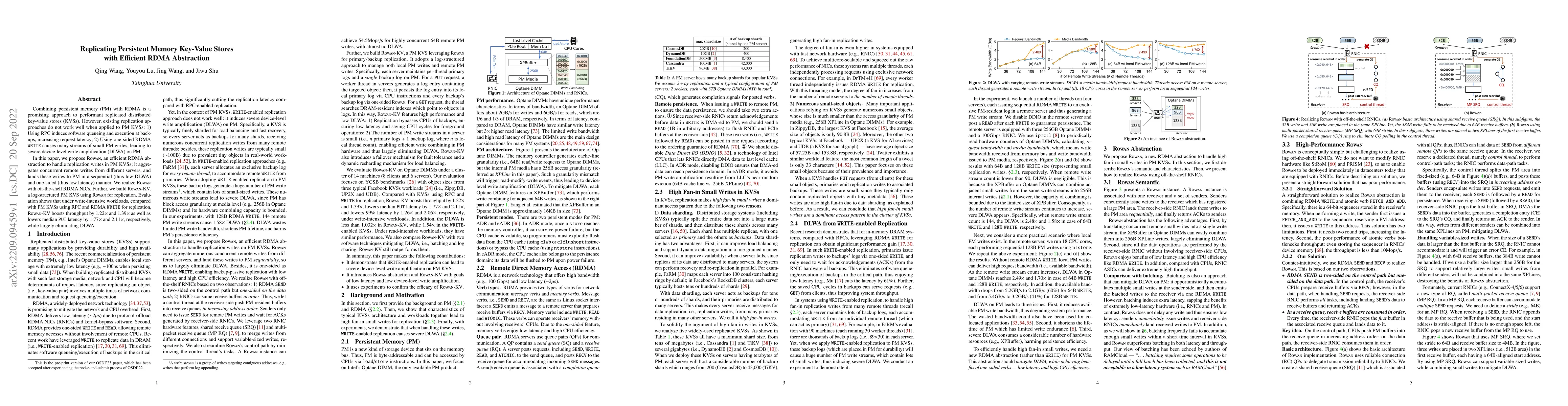 Thumbnail for Replicating Persistent Memory Key-Value Stores with Efficient RDMA
  Abstraction