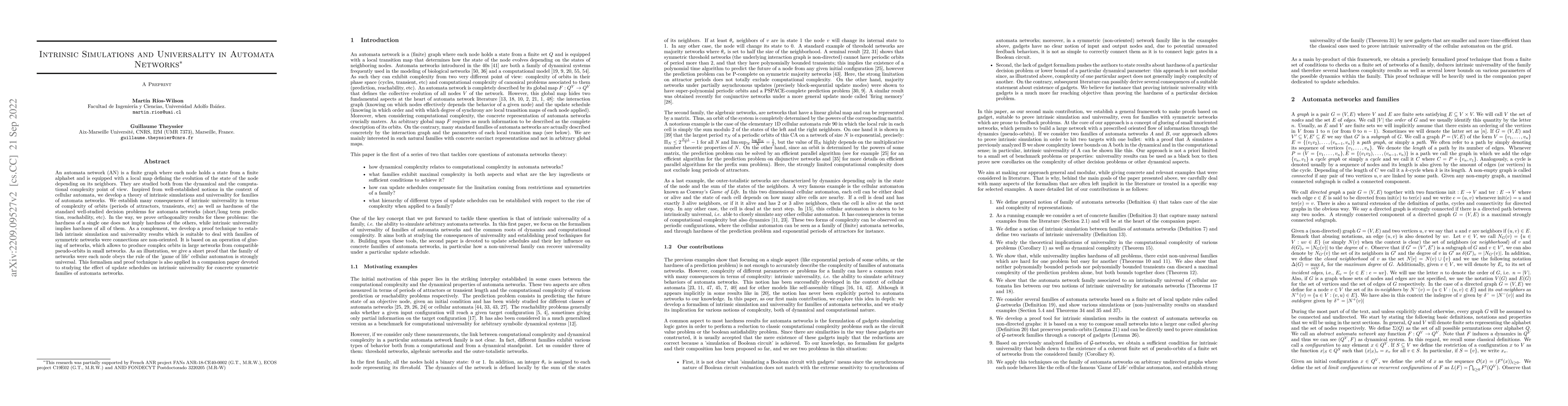 Thumbnail for Intrinsic Simulations and Universality in Automata Networks