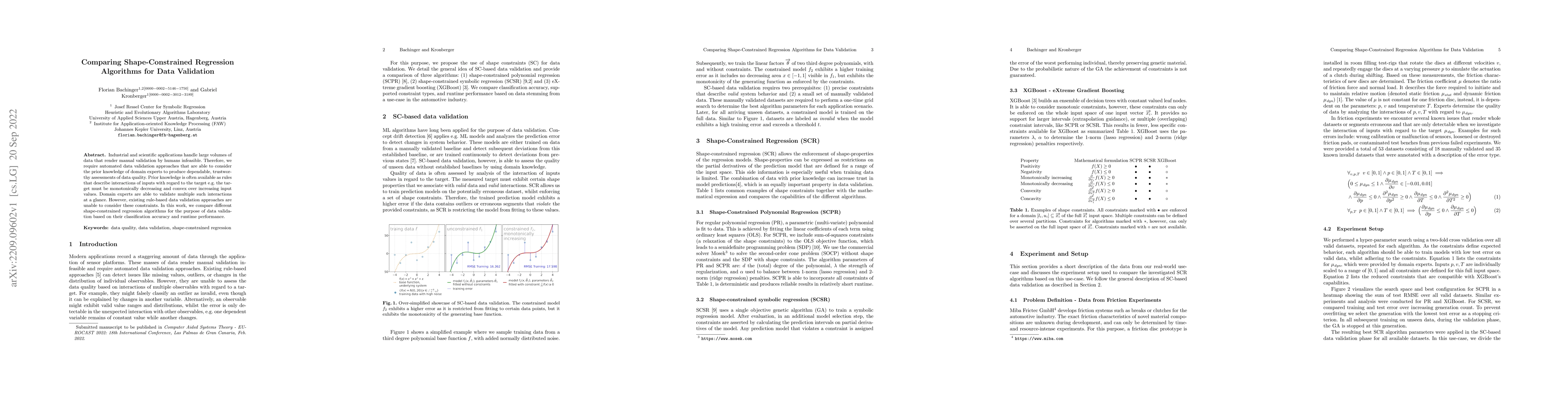 Thumbnail for Comparing Shape-Constrained Regression Algorithms for Data Validation