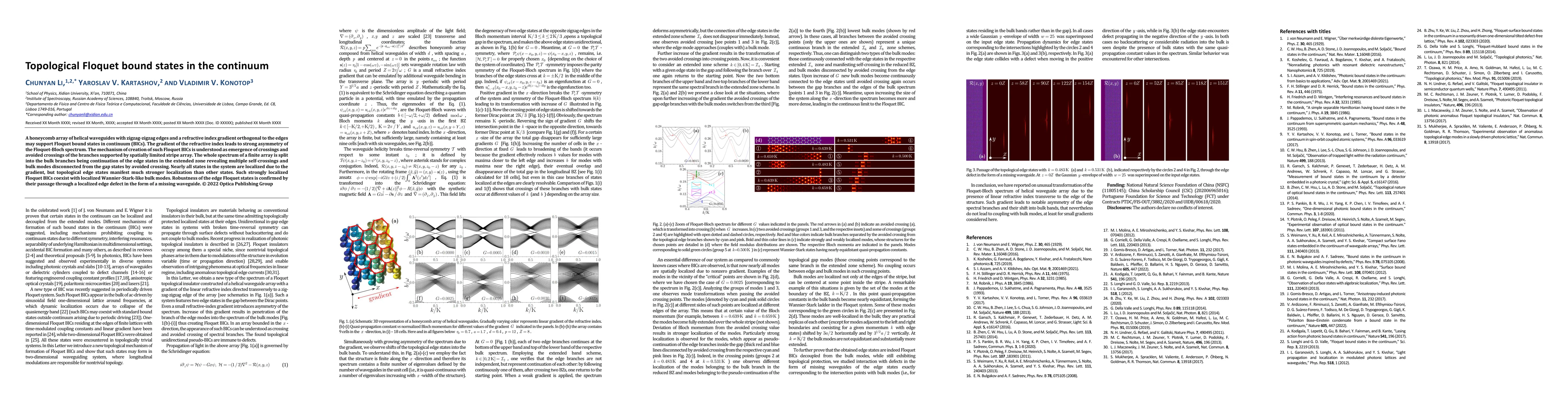 Thumbnail for Topological Floquet bound states in the continuum