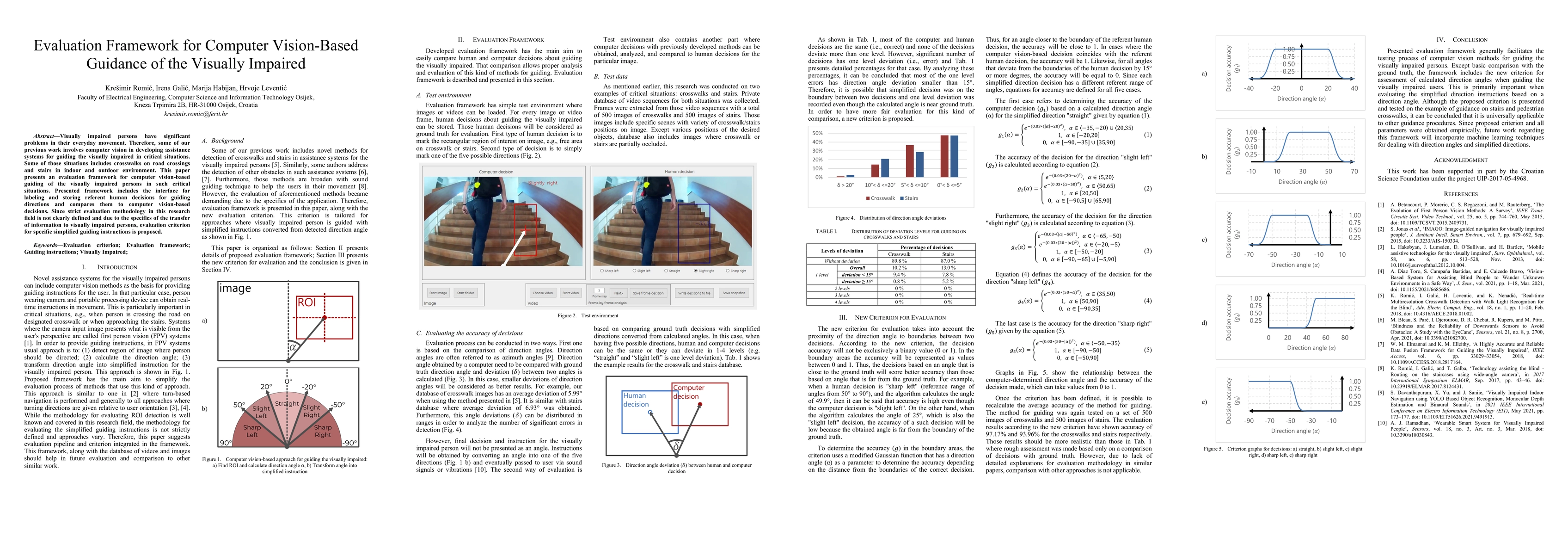 Thumbnail for Evaluation Framework for Computer Vision-Based Guidance of the Visually
  Impaired