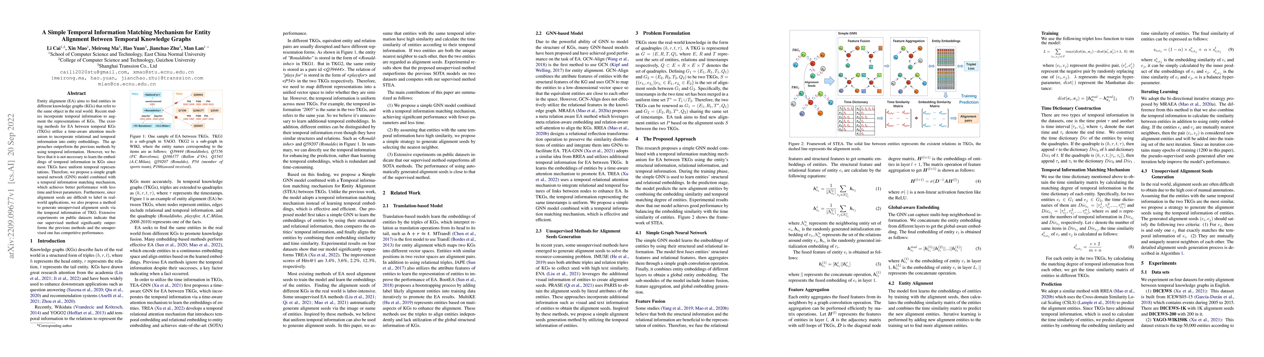 Thumbnail for A Simple Temporal Information Matching Mechanism for Entity Alignment
  Between Temporal Knowledge Graphs
