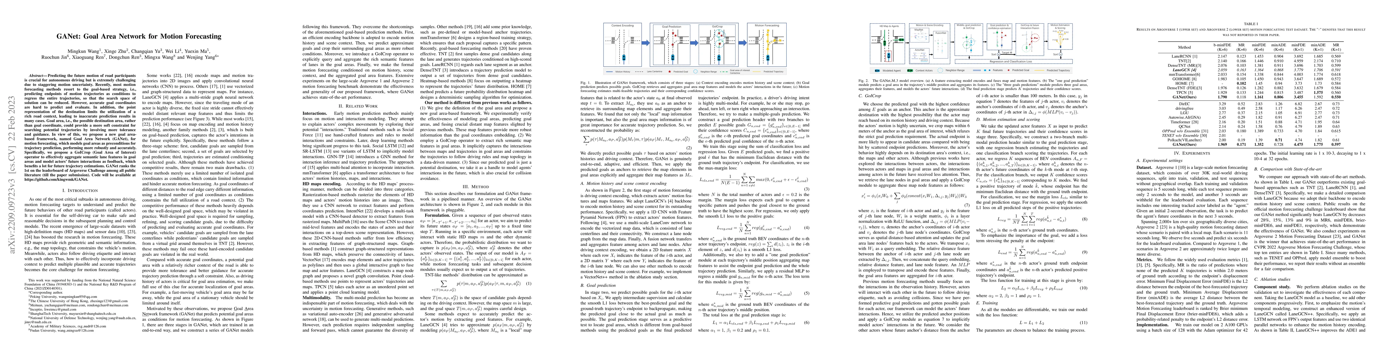 Thumbnail for GANet: Goal Area Network for Motion Forecasting