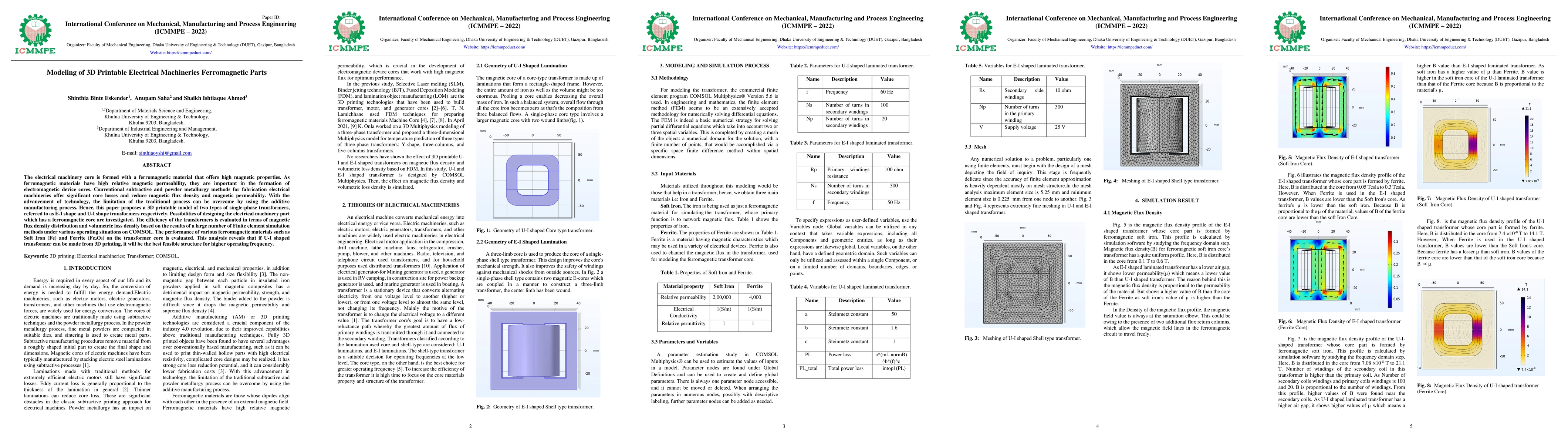 Thumbnail for Modeling of 3D Printable Electrical Machineries Ferromagnetic Parts