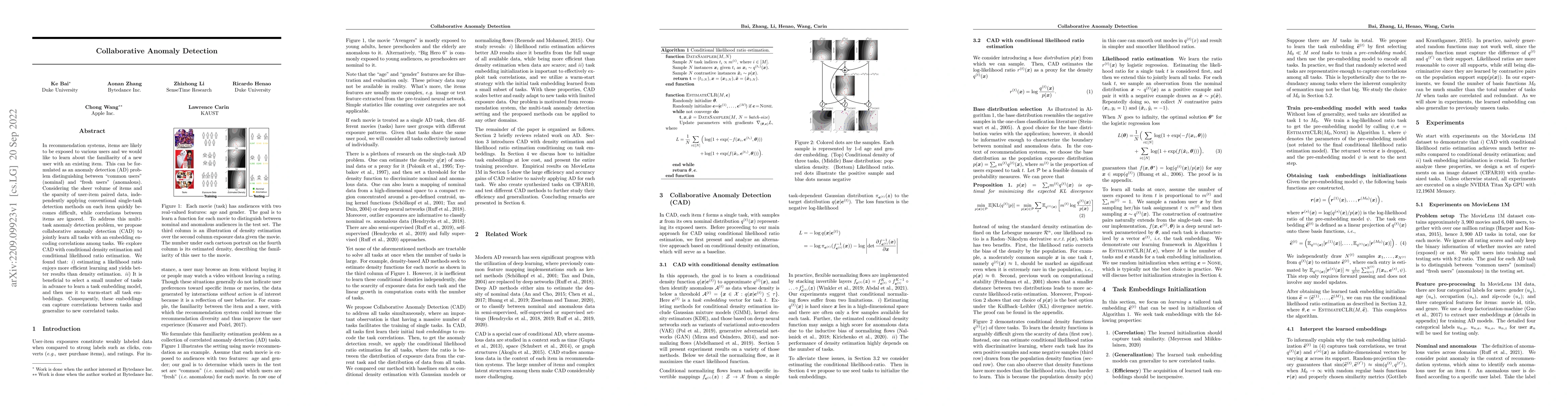 Thumbnail for Collaborative Anomaly Detection