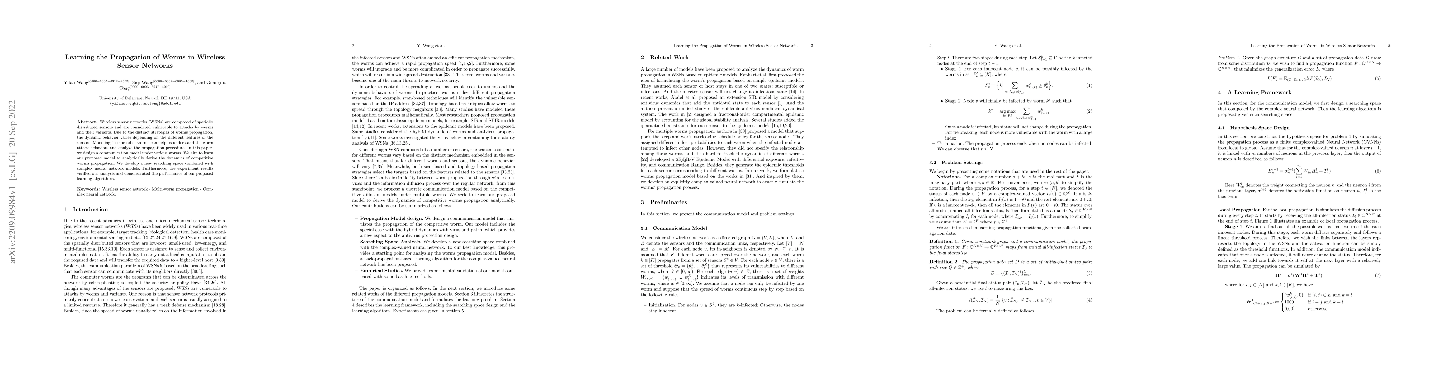 Thumbnail for Learning the Propagation of Worms in Wireless Sensor Networks