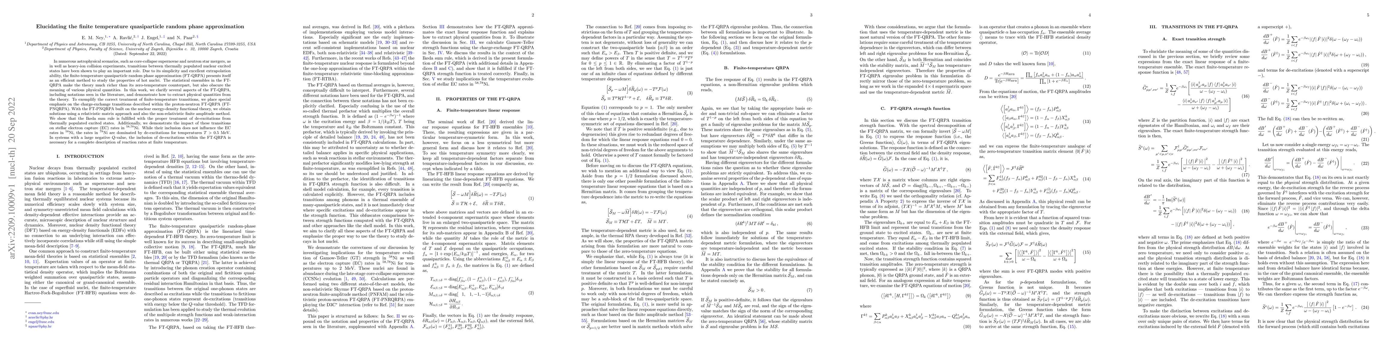 Thumbnail for Elucidating the finite temperature quasiparticle random phase
  approximation