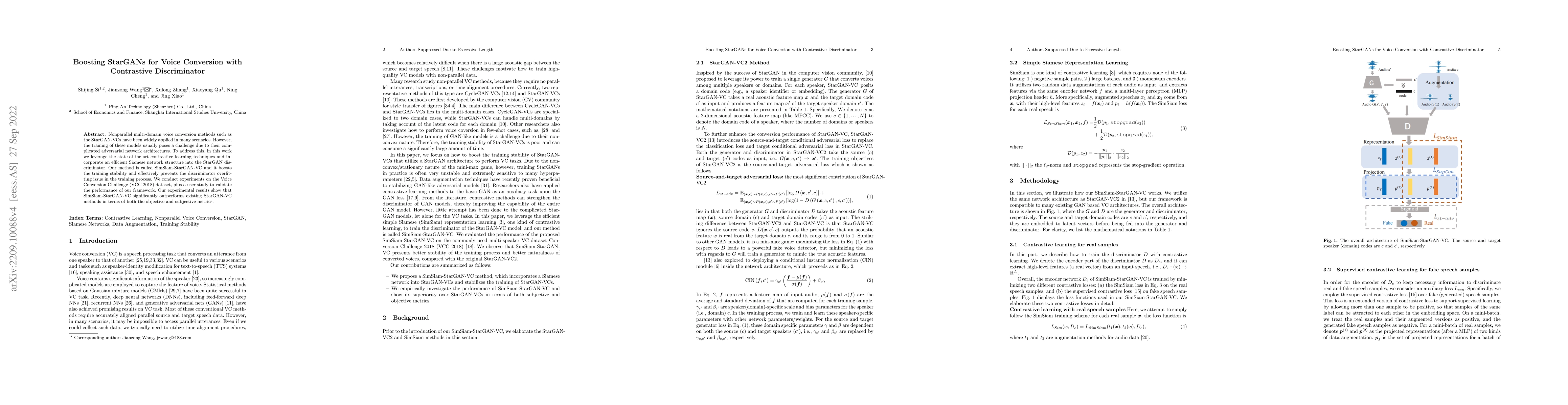 Thumbnail for Boosting Star-GANs for Voice Conversion with Contrastive Discriminator