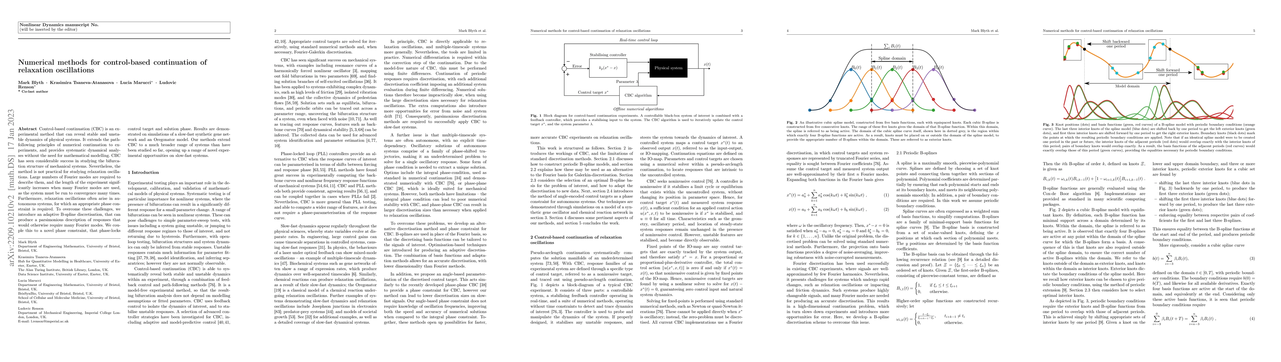 Thumbnail for Numerical methods for control-based continuation of relaxation
  oscillations