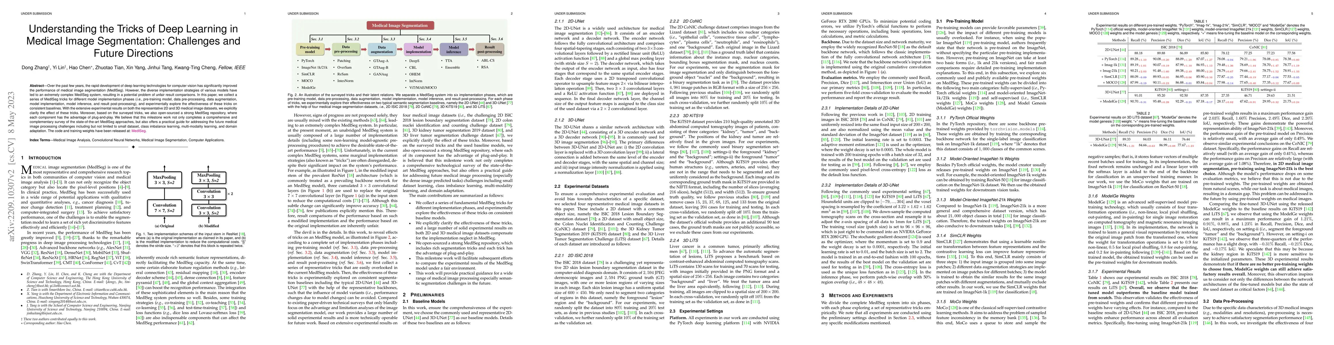 Thumbnail for Understanding the Tricks of Deep Learning in Medical Image Segmentation:
  Challenges and Future Directions