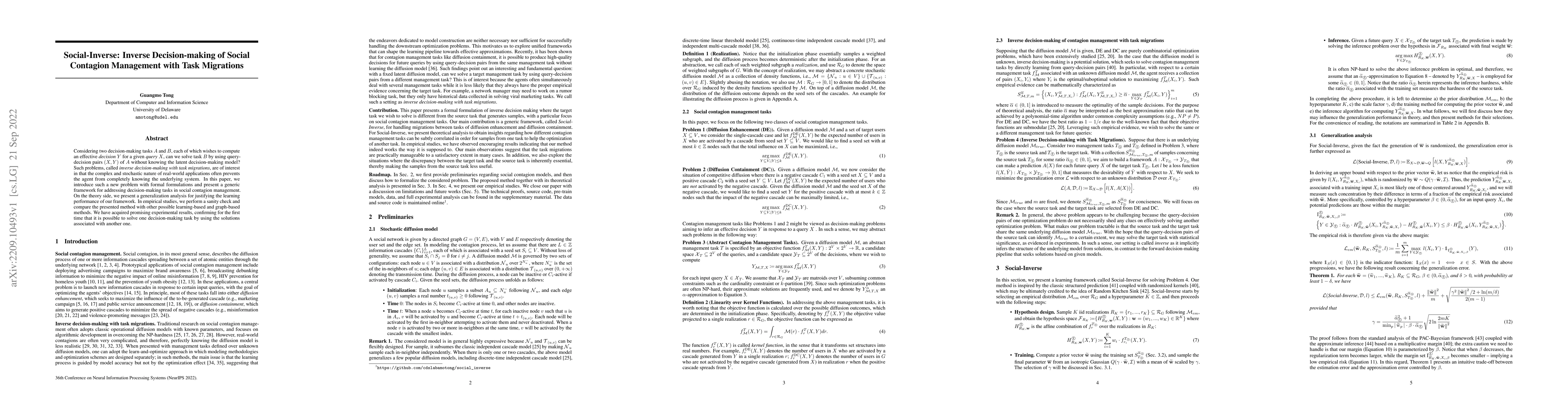 Thumbnail for Social-Inverse: Inverse Decision-making of Social Contagion Management
  with Task Migrations