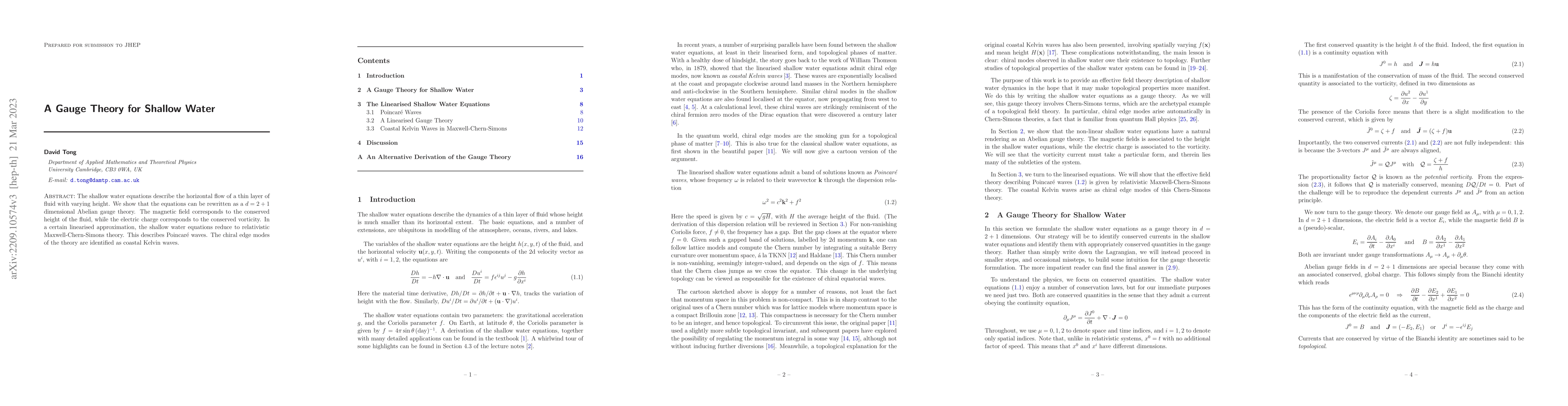 Thumbnail for A Gauge Theory for Shallow Water