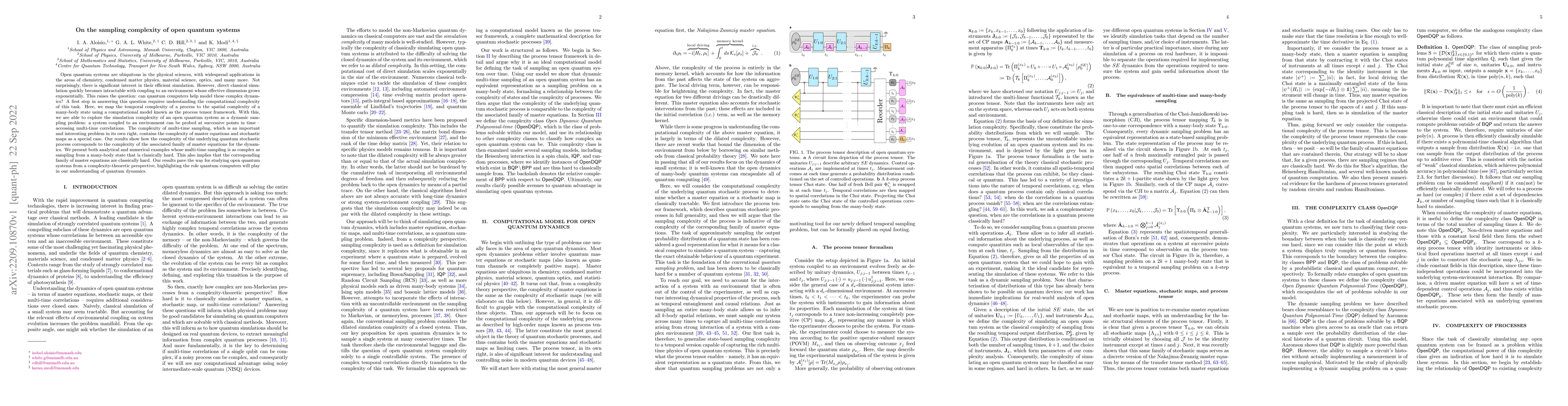 Thumbnail for On the sampling complexity of open quantum systems
