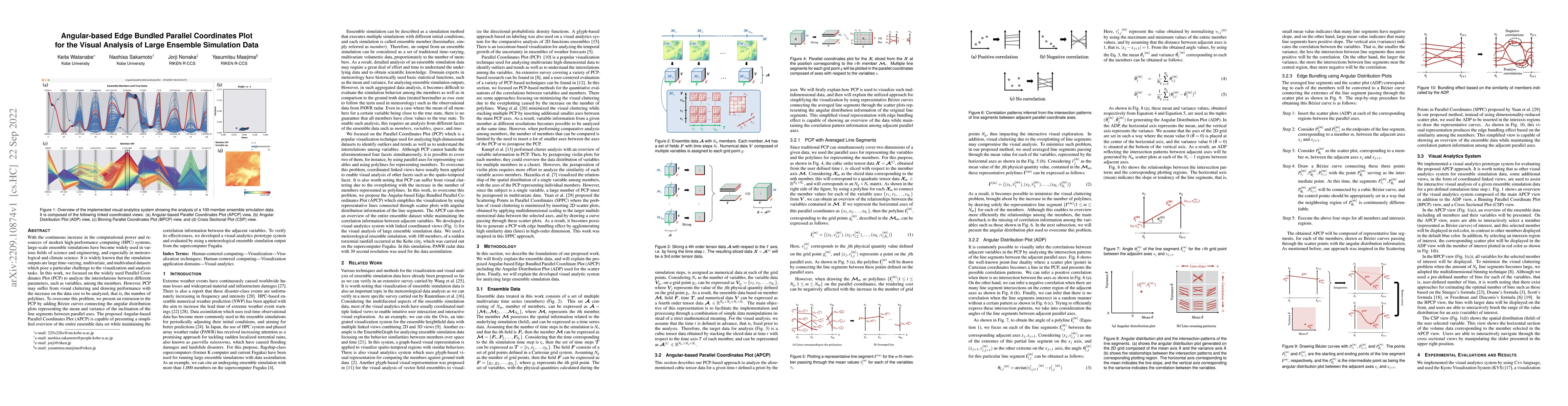 Thumbnail for Angular-based Edge Bundled Parallel Coordinates Plot for the Visual
  Analysis of Large Ensemble Simulation Data