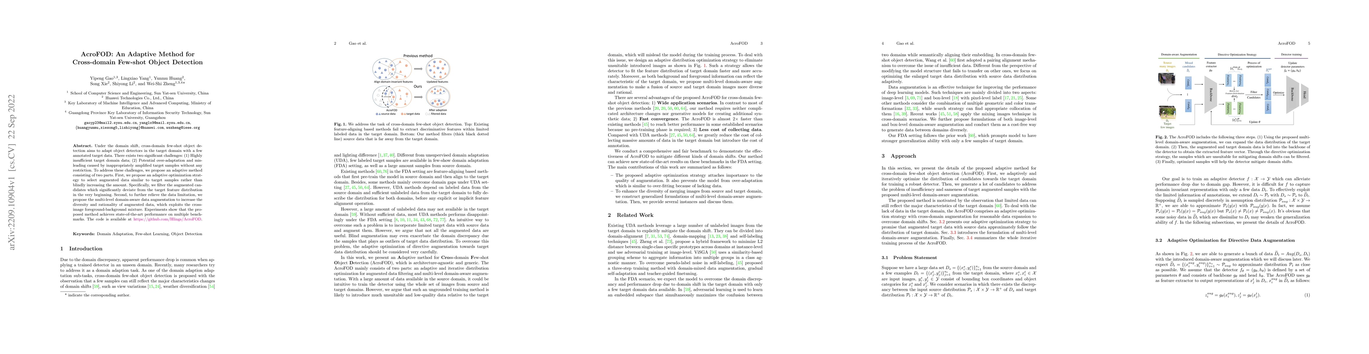 Thumbnail for AcroFOD: An Adaptive Method for Cross-domain Few-shot Object Detection