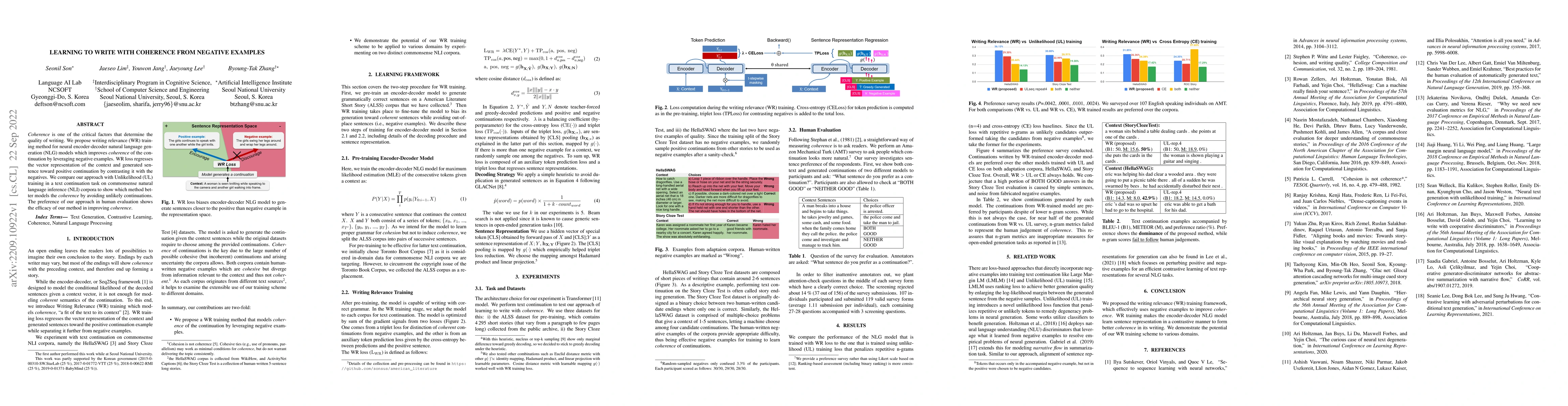 Thumbnail for Learning to Write with Coherence From Negative Examples