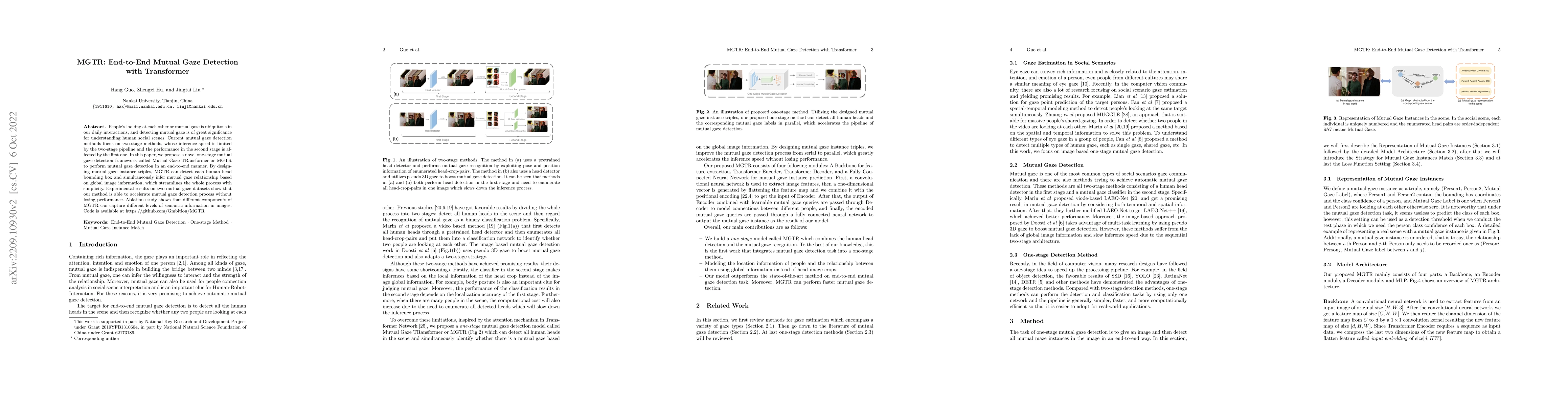 Thumbnail for MGTR: End-to-End Mutual Gaze Detection with Transformer
