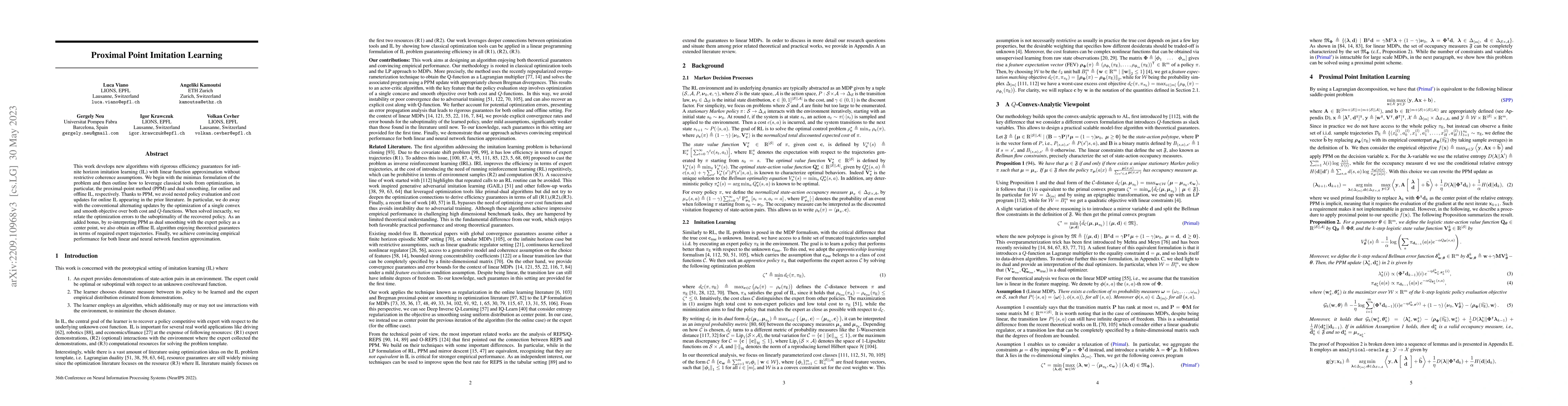 Thumbnail for Proximal Point Imitation Learning