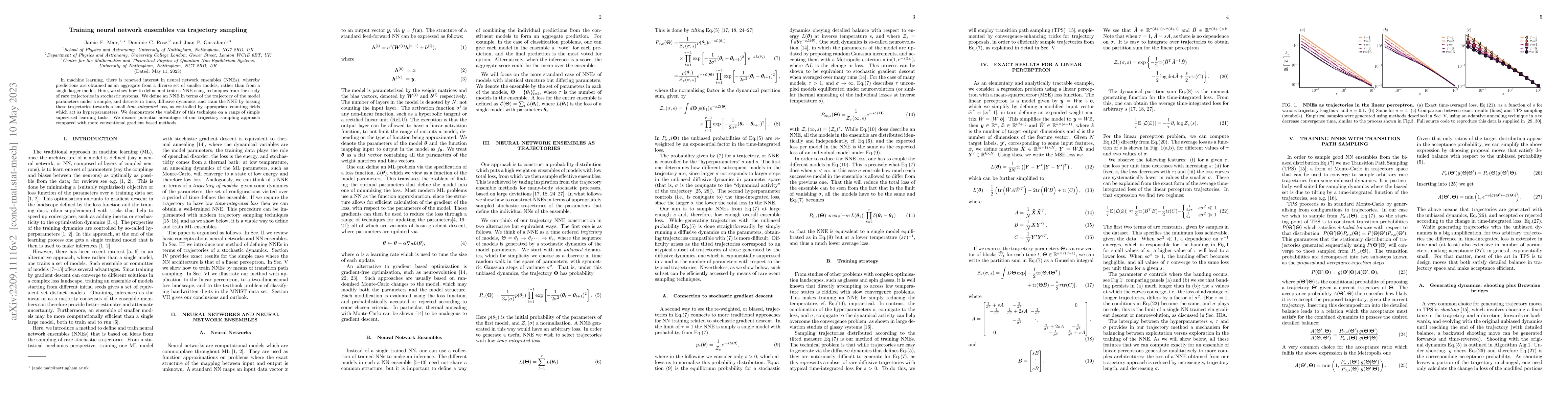 Thumbnail for Training neural network ensembles via trajectory sampling