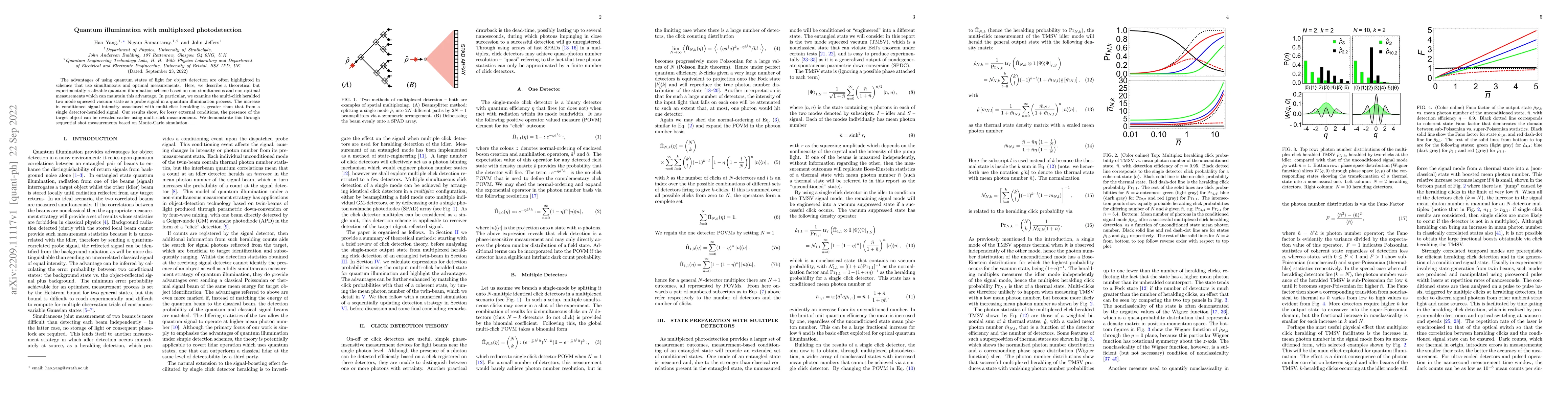 Thumbnail for Quantum illumination with multiplexed photodetection