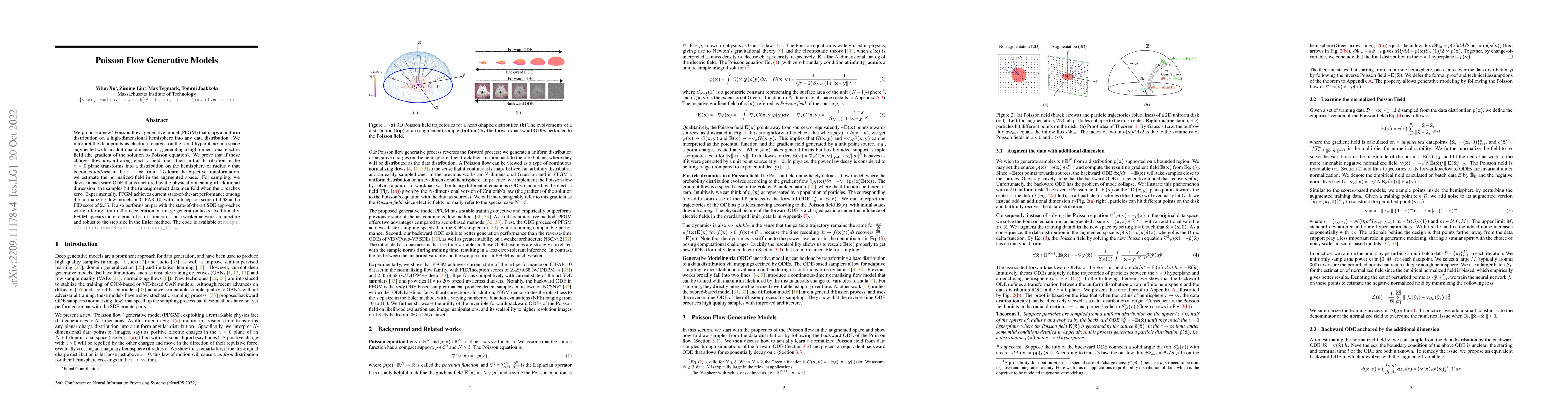 Thumbnail for Poisson Flow Generative Models