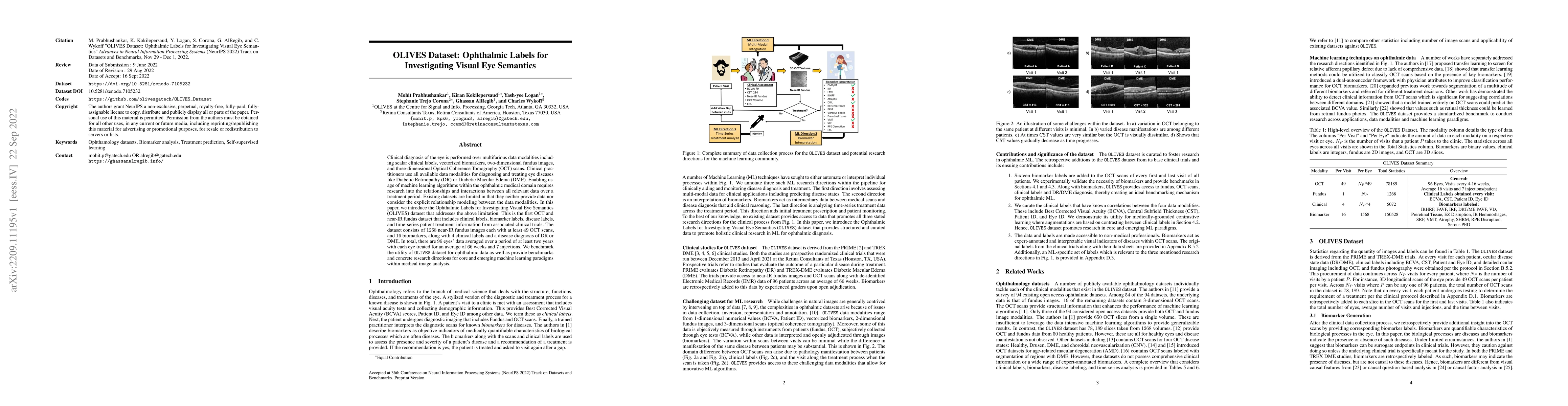 Thumbnail for OLIVES Dataset: Ophthalmic Labels for Investigating Visual Eye Semantics