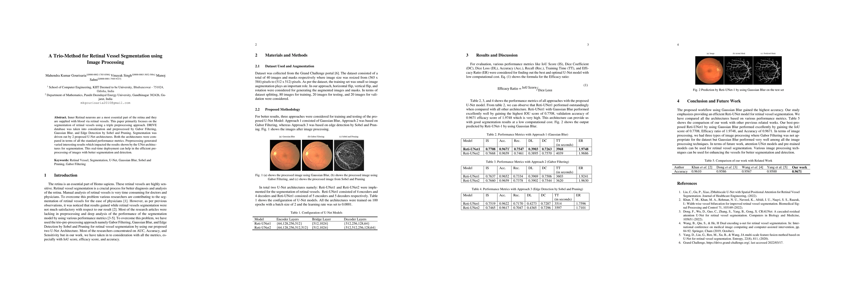 Thumbnail for A Trio-Method for Retinal Vessel Segmentation using Image Processing