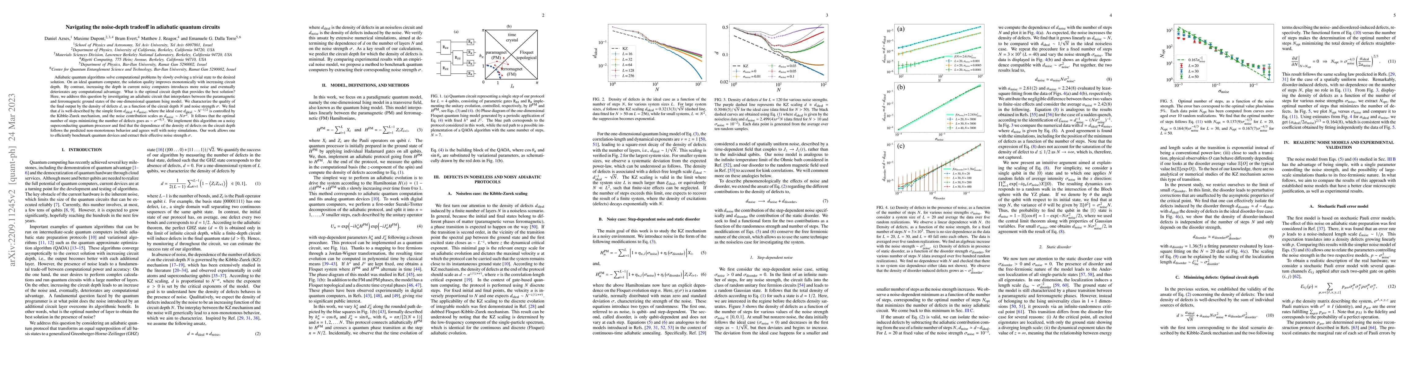 Thumbnail for Navigating the noise-depth tradeoff in adiabatic quantum circuits