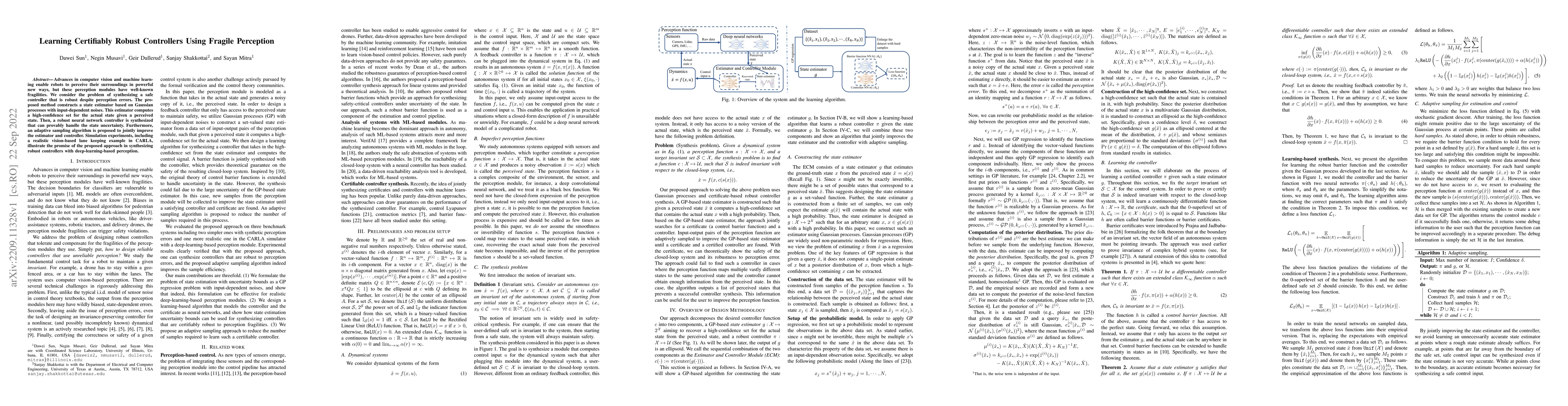 Thumbnail for Learning Certifiably Robust Controllers Using Fragile Perception