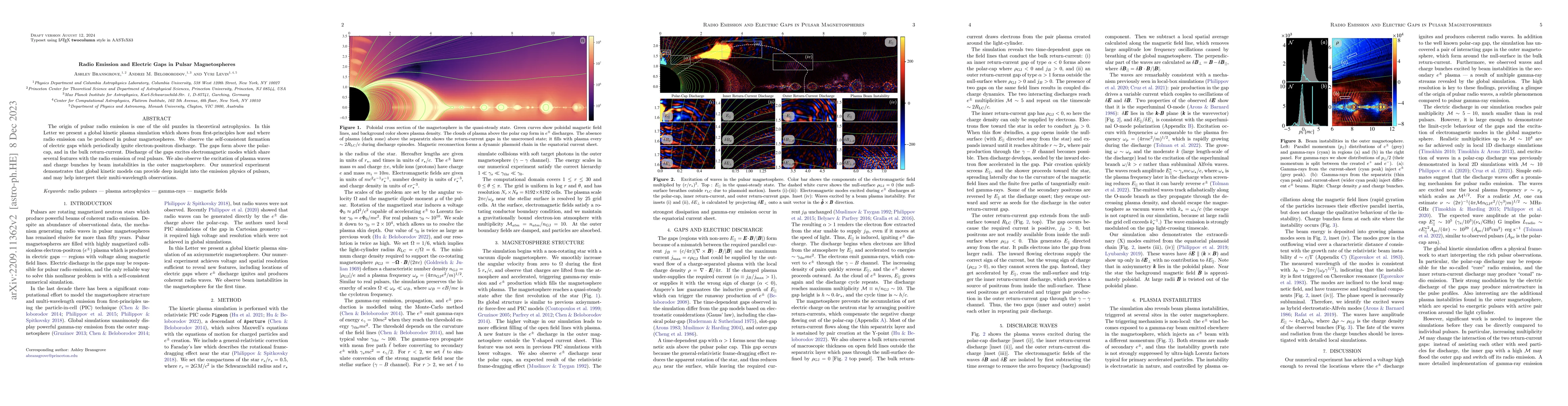 Thumbnail for Radio Emission and Electric Gaps in Pulsar Magnetospheres